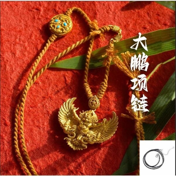 #444 Dapeng Jinchi Mingwang Gold-plated pendant