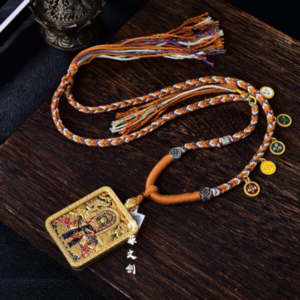 #666 Tibetan lucky beads necklace